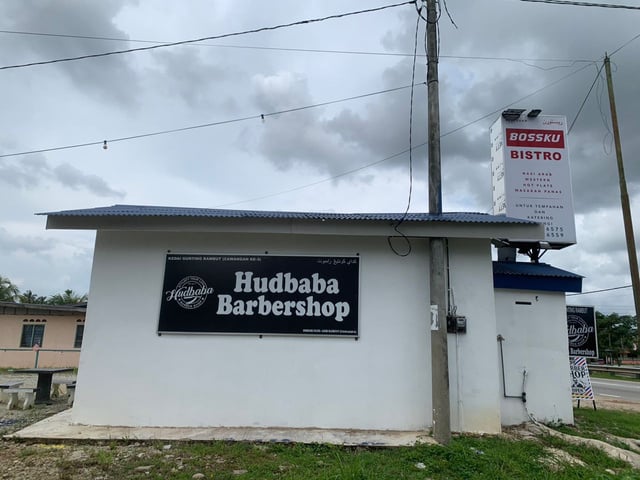 Cawangan Hudbaba Barbershop Depan Kem Batu 10