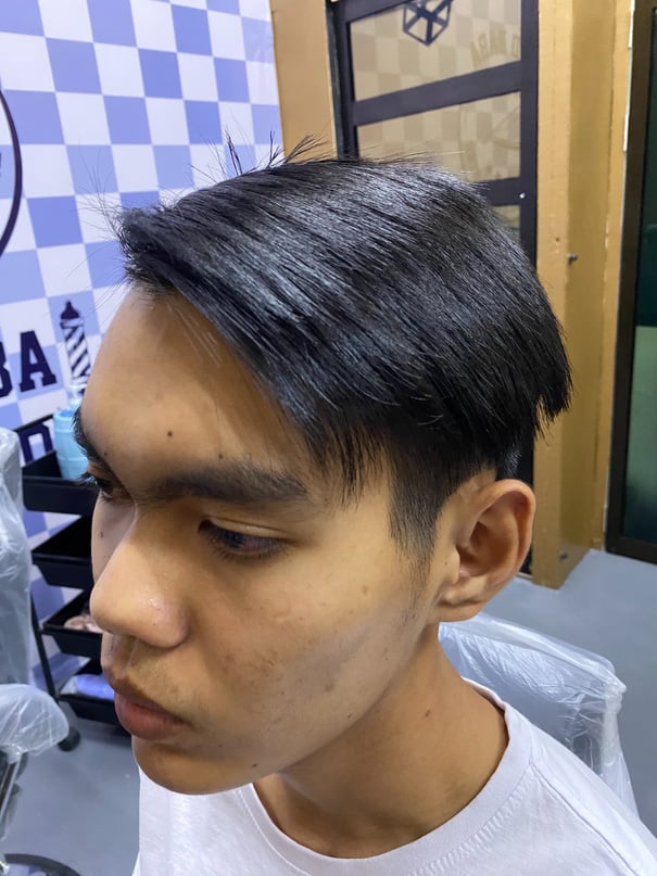Hasil gaya rambut Hudbaba Barbershop 6
